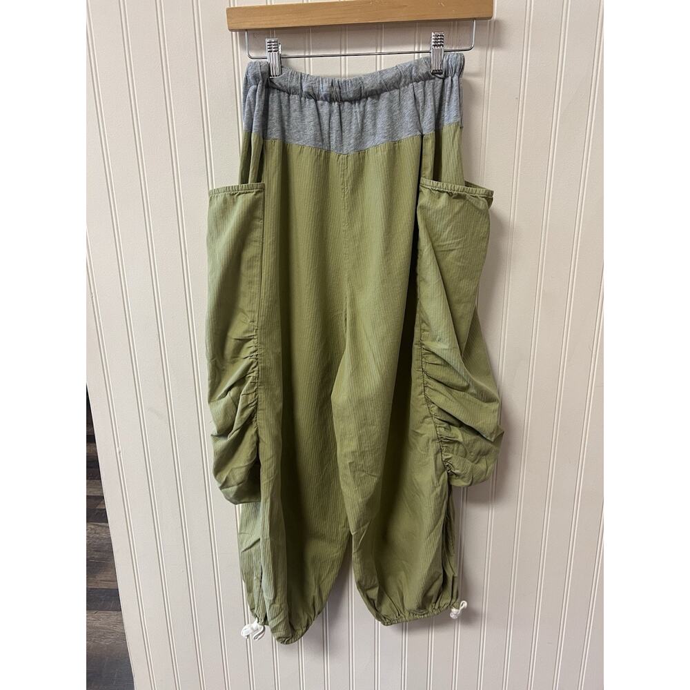 Free People Free-est Heather Pant Wide Leg Jogger Silhouette Size Large NWT - Picture 6 of 7